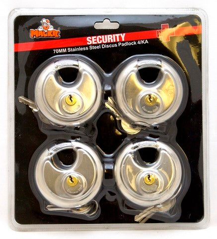 MACKIE PADLOCK DISCUS 4/KA 70MM