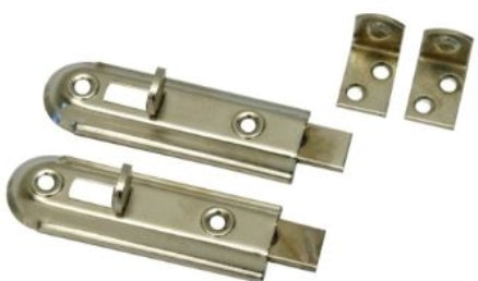MACKIE STOPPER BOLT AND STOP N/P 2PC