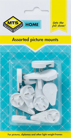 MTS HOME ASSORTED PICTURE MOUNTS 9PC