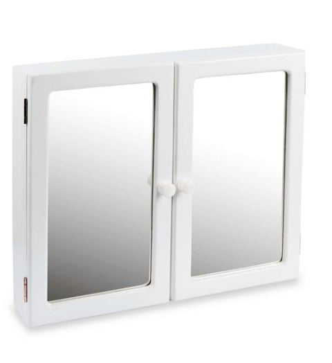 MTS HOME  DOUBLE BATHROOM CABINET WHITE