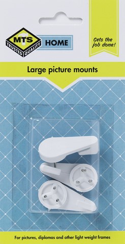 MTS HOME LARGE PICTURE MOUNTS 3PC