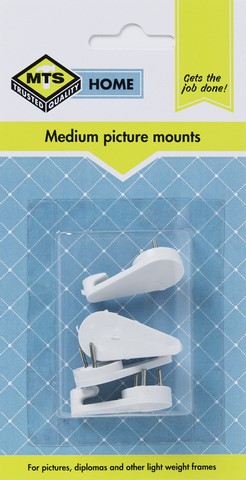MTS HOME MEDIUM PICTURE MOUNTS 4PC
