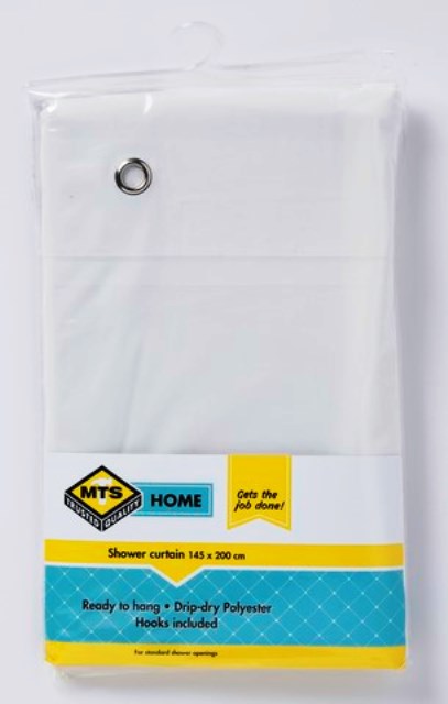 MTS HOME  PVC SHOWER CURTAIN