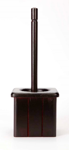 MTS HOME  TOILET BRUSH MAHOGANY