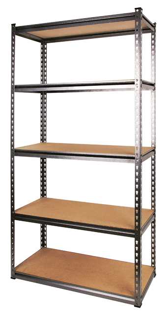 MTS STORAGE STEEL SHELVING 86.5X35.5X183