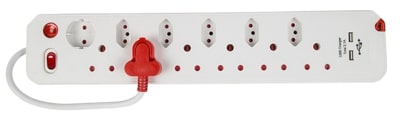 MULTIPLUG 12WAY SURGE +2USB