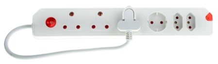 MULTIPLUG  6WAY 3X16A,2X5A,1XSCH