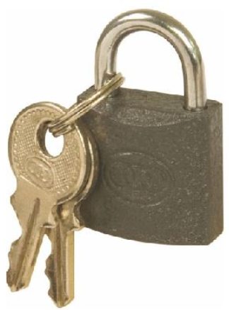 PADLOCK TRI IRON BOX 32MM #363 CASE180