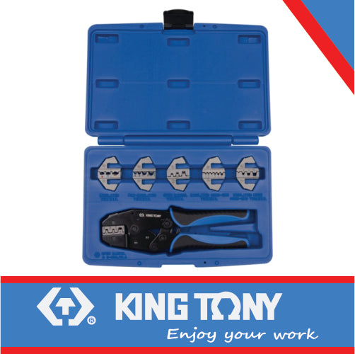 PLIER CRIMPER SET 7PC INTERCHANGEABLE