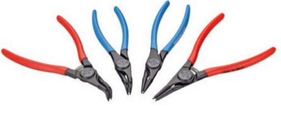 PLIER GED CIRCLIP SET 4PC S8000