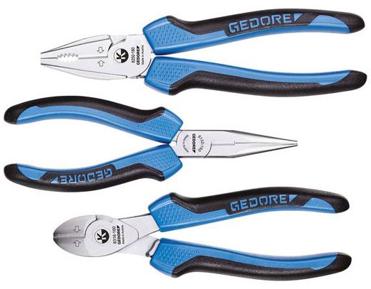 PLIER GED SET 200MM 3PC S8003-JC