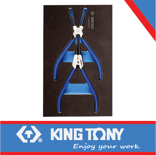 PLIERS SET CIRCLIP INTERNAL 2PC EVA FOAM