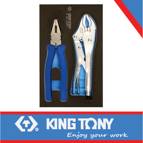 PLIERS SET COMBANATON AND V/GRIP 2PC EVA FOAM