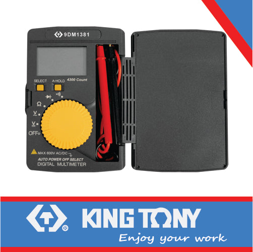POCKET TYPE DIGITAL MULTIMETER 4V-600V