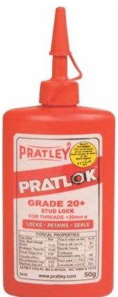 PRATLEY P/LOK GRADE STUDLOCK 20+ 50G(4)A