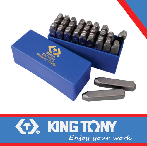 PUNCH SET LETTER 5mm A-Z HEAVY DUTY