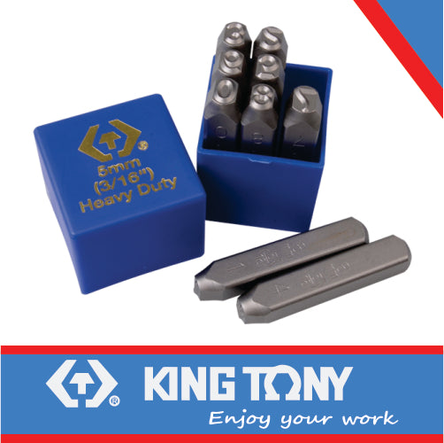 PUNCH SET NUMBER 5mm 0-9