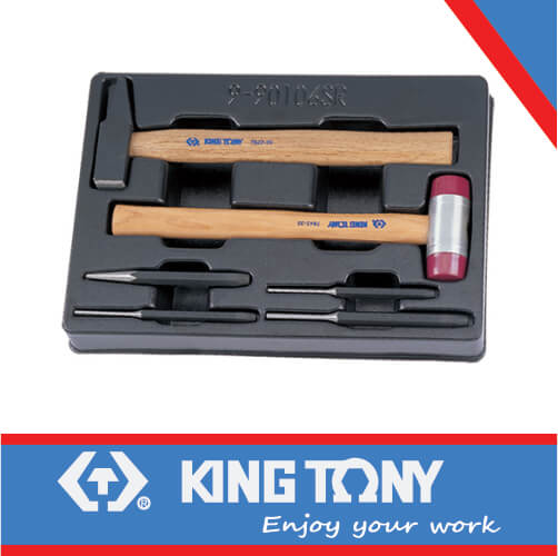 PUNCHES AND HAMMER SET 6PC