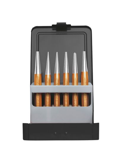 R9010 Drift punch set d.1-10mm+cent.punch 6pcs