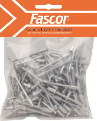 RIVET FASCOR  PKT/100 AS3210 3.2X10MM