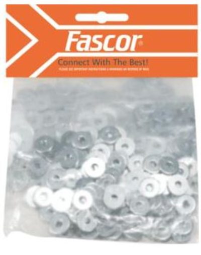 RIVET FASCOR WASHER PKT/100 W5