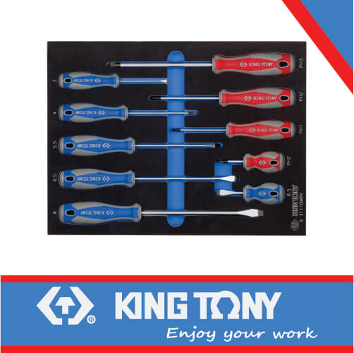 SCREWDRIVER SET 10PC EVA FOAM