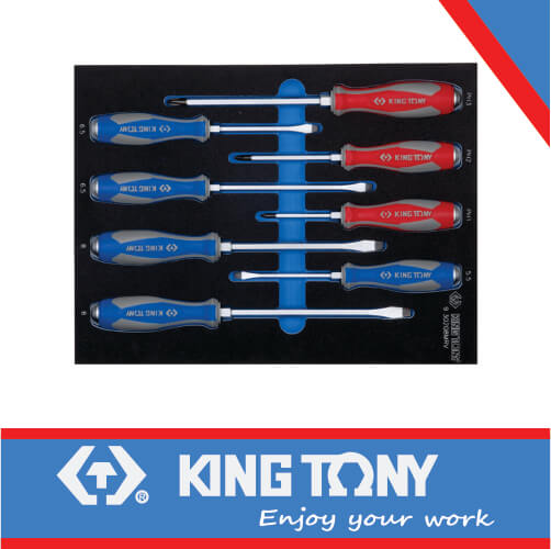 SCREWDRIVER SET 8PC EVA FOAM