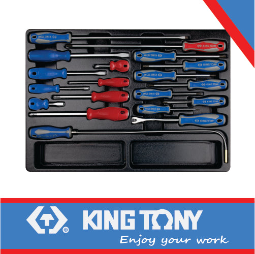 SCREWDRIVER SET COMBINATION 19PC