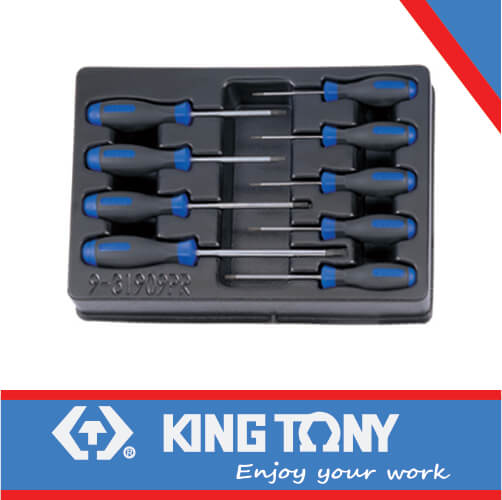 SCREWDRIVERS TORX TAMPER PROOF  T8-T40 9PC