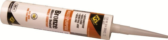 SILICONE MTS SEALANT BRONZE 260ML (24)