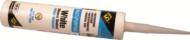 SILICONE MTS SEALANT WHITE 260ML (24)