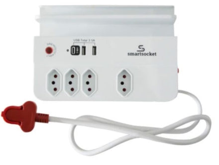 SMARTSOCKET HUB USB SURGE TABLET&PHONE