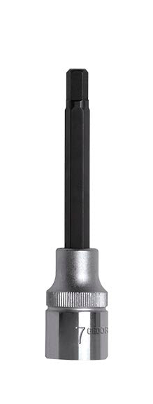 SOCKET GED RED S/DRIVERBIT1/2"17MMl.55MM