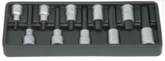 SOCKET GEDORE SET A/KEY 1/2 IN19PA-10