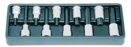 SOCKET GEDORE SET A/KEY 1/2 IN19PM 5D