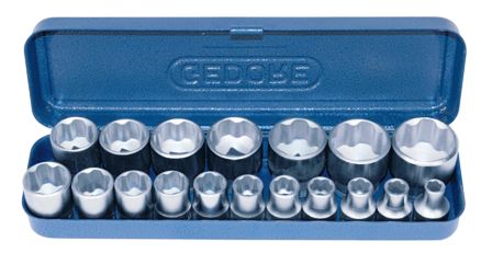 SOCKET GEDORE SET BHX 1/2 D19MK