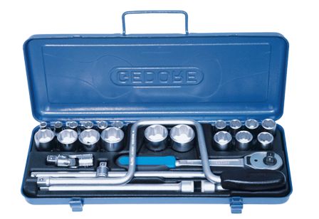 SOCKET GEDORE SET BHX 1/2 D19TAU-10T