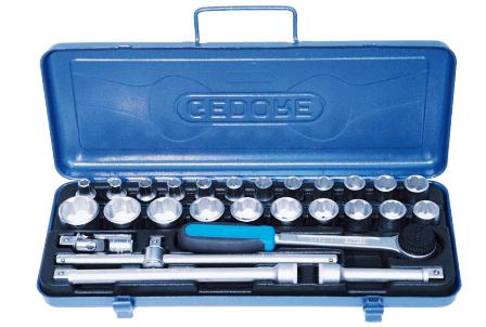 SOCKET GEDORE SET C-D 1/2 C19/22TMZ