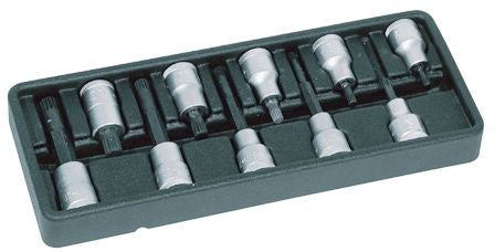 SOCKET GEDORE SPLINE SET 1/2 INX19PM 5D