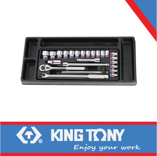 SOCKET SET 26PC 1/2″ 10-32MM