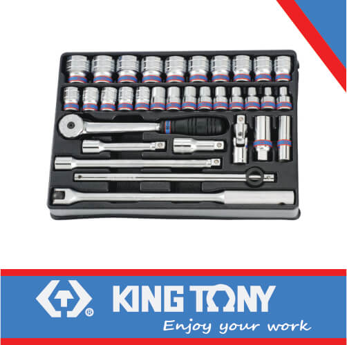 SOCKET SET 33PC 1/2″ 8-32MM