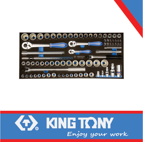 SOCKET SET COMBINATION 1/4″ – 3/8″ & 1/2″ EVA FOAM