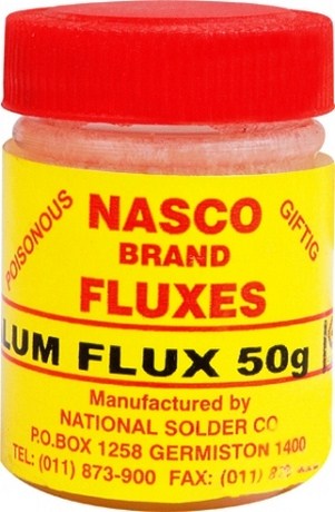 SOLDER NASCO ALUM FLUX 50G