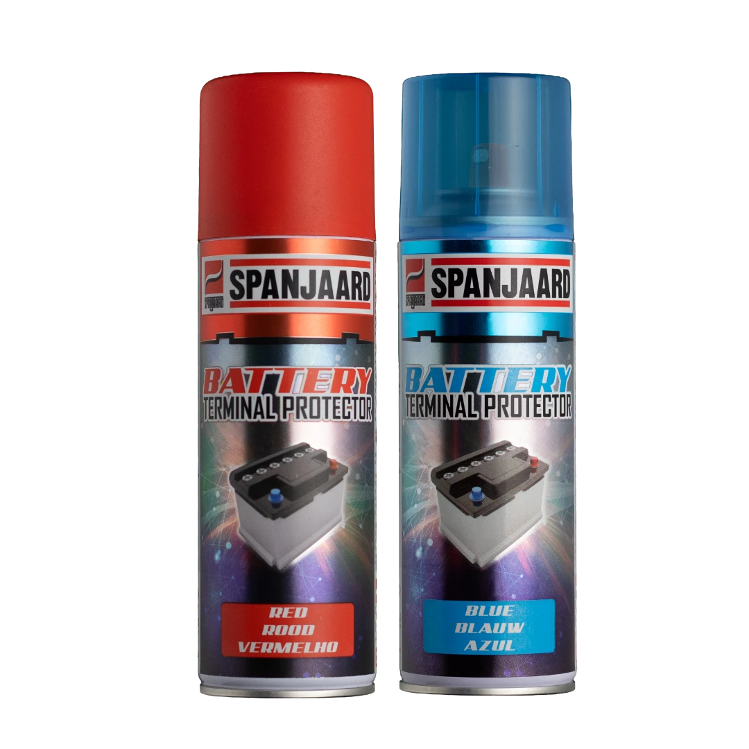 Spanjaard BATTERY TERMINAL PROTECTOR (RED AND BLUE) 200ML