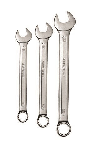 SPANNER GED RED COM SET 10PCE 8-22MM