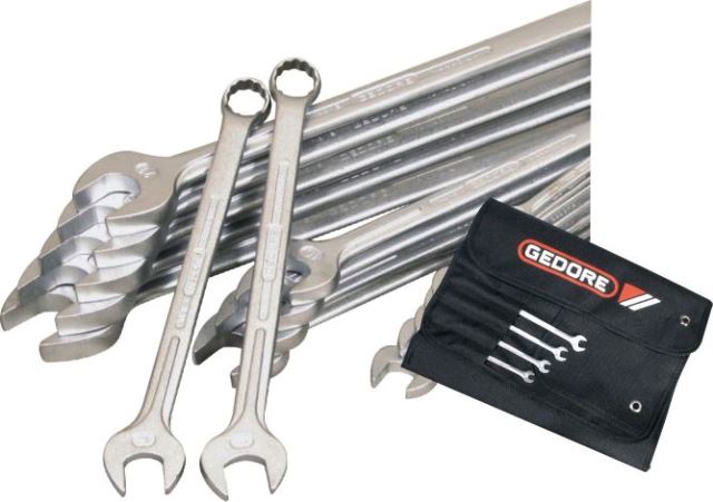 SPANNER GEDORE COMB 1B SET 1B/08M 10-24