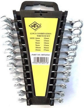 SPANNER MTS COMB SET 12PC 6-17MM 51002