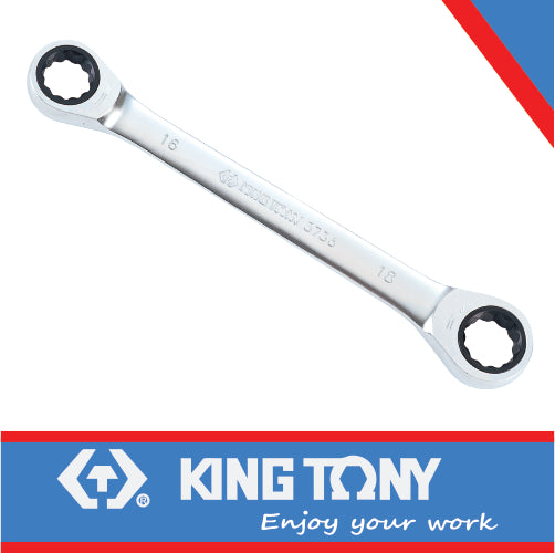 SPANNER RATCHET TYPE DOUBLE RING 12 X 13MM