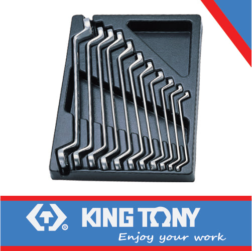 SPANNER SET DOUBLE RING 6-32MM 11PC