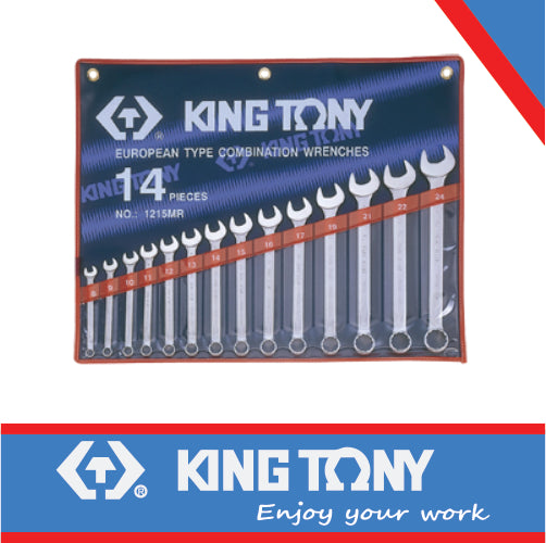 SPANNERS COMBINATION SET 8-24mm 14PC